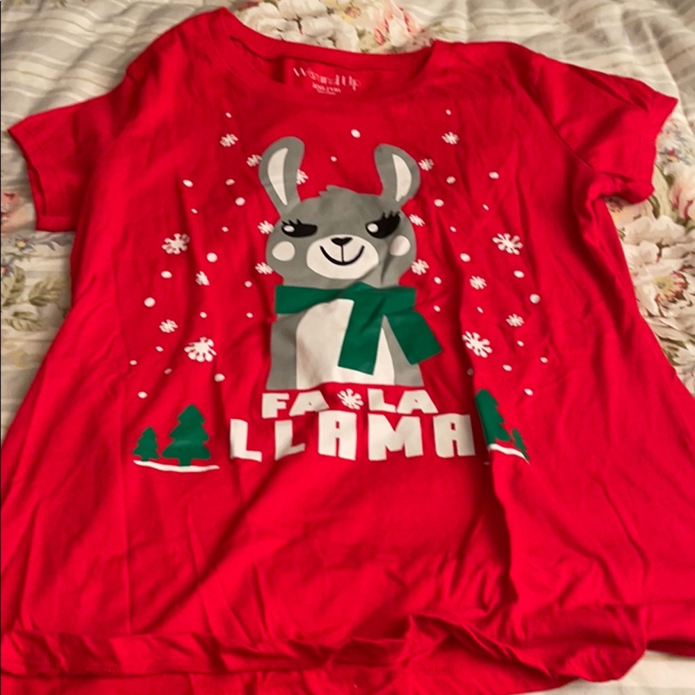 Wound up Lama holiday shirt